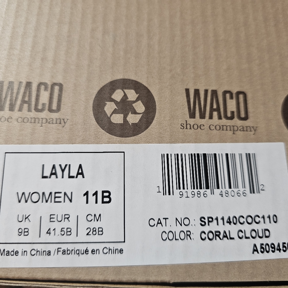 WACO spenco shoe coral cloud Layla Sandals - Picture 9 of 16